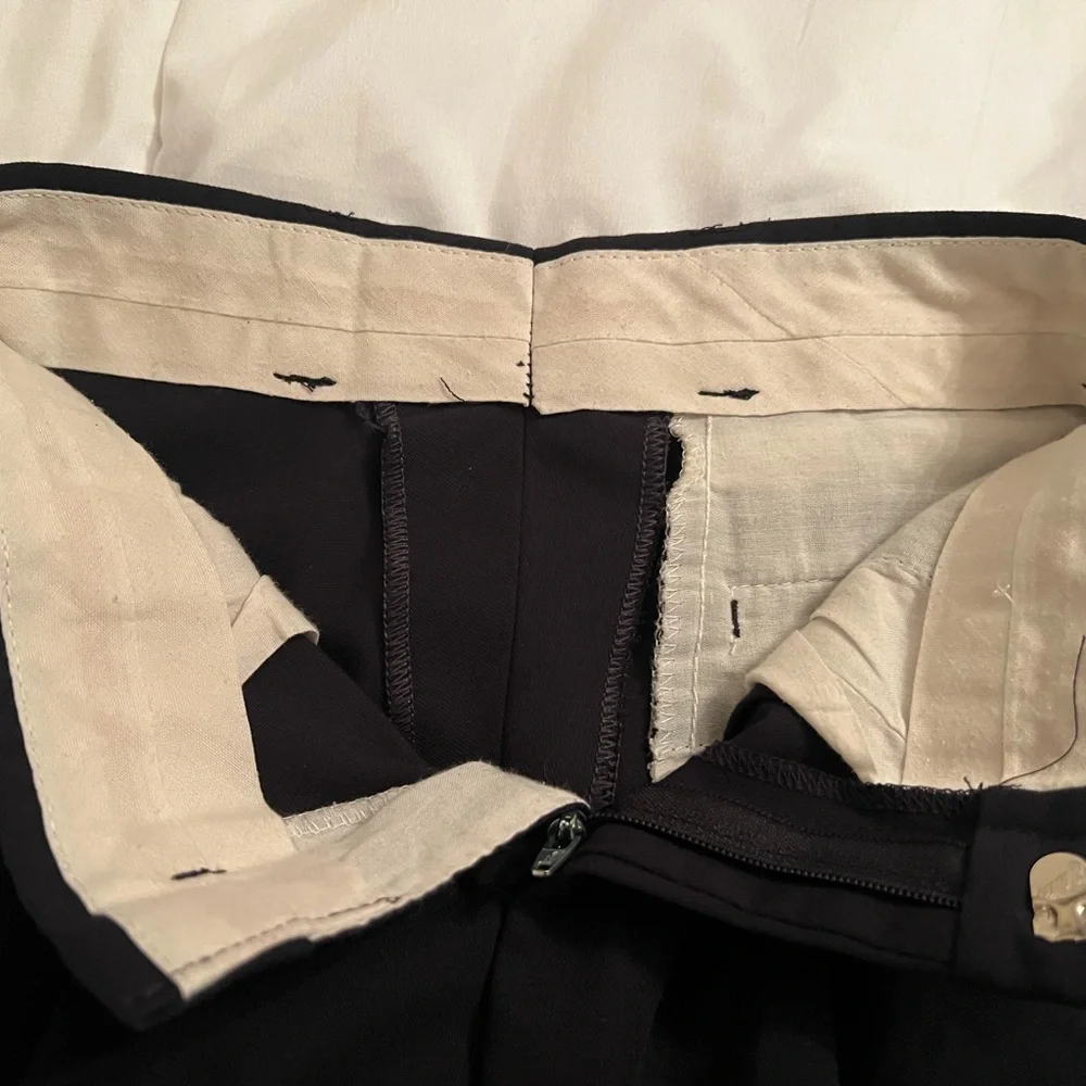 PERRY ELLIS Classic Boys size 10 Black Suit jacket pants wedding